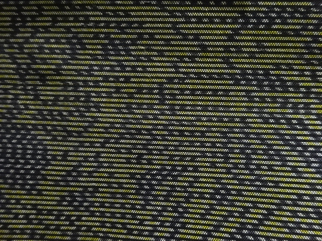 JAPANESE KIMONO / ANTIQUE KIMONO / SILK / DORO OSHIMA TSUMUGI / WOVEN ABSTRACT
